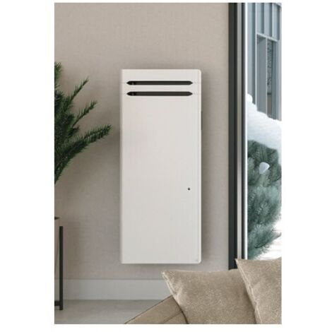 Radiateur NOIROT SENSUAL 1500W vertical blanc connecté NEM2495SEEC