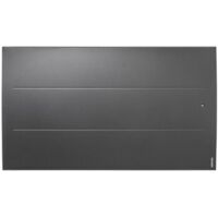 Radiateur Oniris connecté Pilotage intelligent - Horizontal - 1250W - Gris