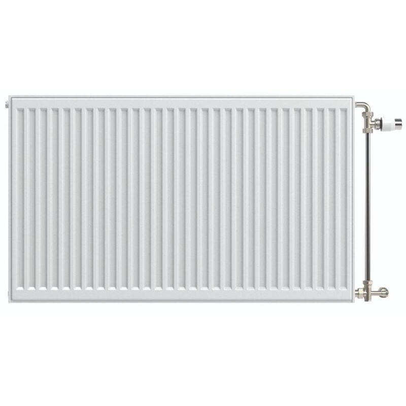 STELRAD  - radiateur a eau chaude en acier compact all in T22 H600 L1200 2078W
