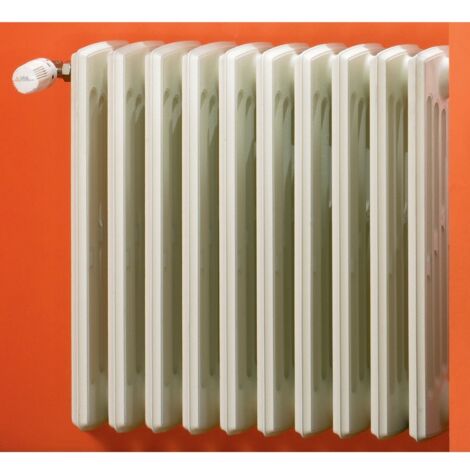 Radiateur panneau Fonte Baxi DUNE Prépeint, hauteur 600mm, 1 élément, 4 colonnes 87,4w