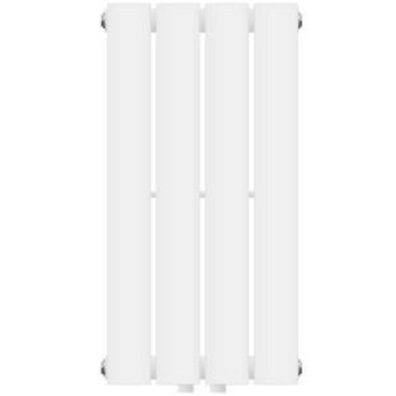 ML-Design Radiateur à Panneaux Monocouche 1800 x 300 mm, Blanc, Design Raccord Central, Chauffage pour Salle de Bain, Design Plat avec Tubes