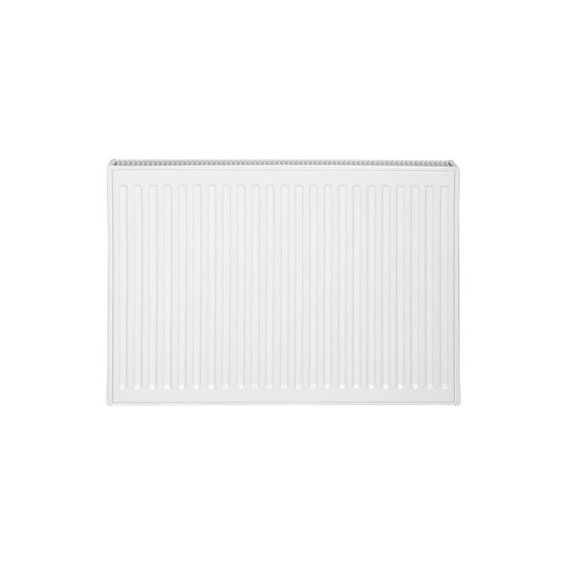 Delonghi - Radiateur profilé plattella V6 l raccordement standard 6-raccords, Type 21/600/900, couleur blanc ral 9016