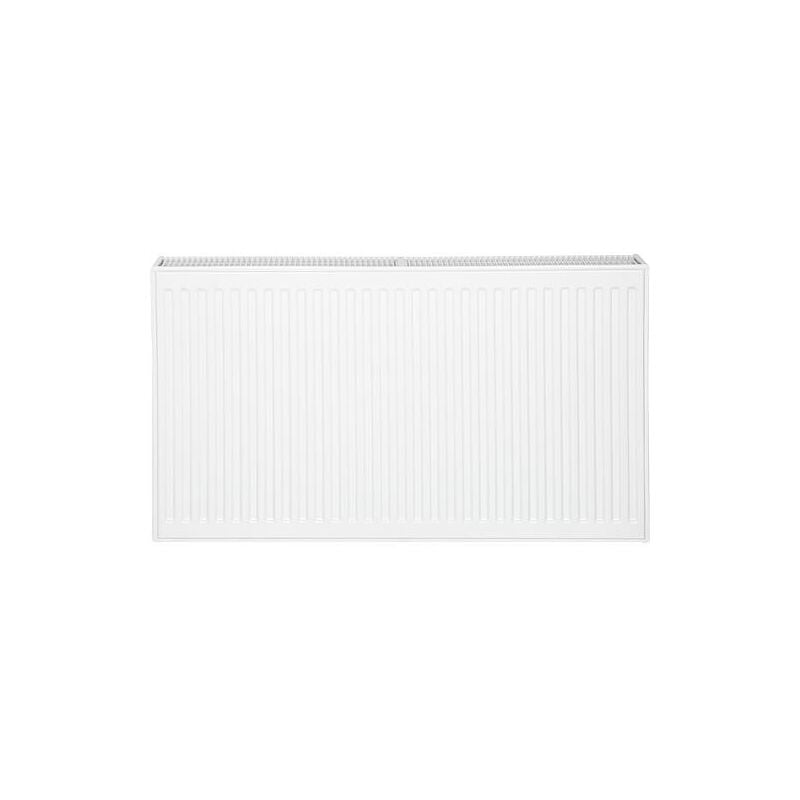 Delonghi - Radiateur profilé raccordement standard plattella V6 l 6-raccords, Type 22/400/500, couleur blanc ral 9016