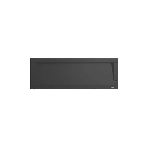 Radiateur rayonnant chaleur douce - Ravil 3.0 - Modèle bas - 1000 W - Anthracite