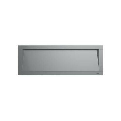 Radiateur rayonnant chaleur douce - Ravil 3.0 - Modèle bas - 1000 W - Gris