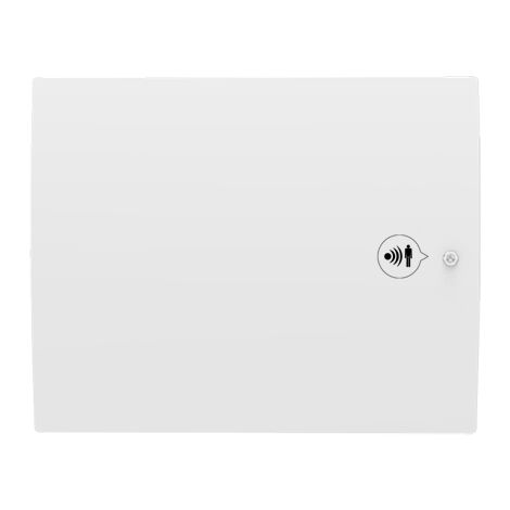RADIATEUR RAYONNANT A INERTIE PILOTEE CAMPALYS 3.0 CAMPA (Couleur: Blanc - Sens: Horizontal - Puissance: 1500 W - Dimensions: 573 x 922 x 123 mm)