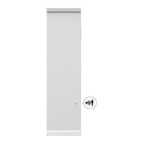 RADIATEUR RAYONNANT A INERTIE PILOTEE JOBEL 3.0 CAMPA (Blanc - Vertical - 1500 W - 1500 x 400 x 130 mm)