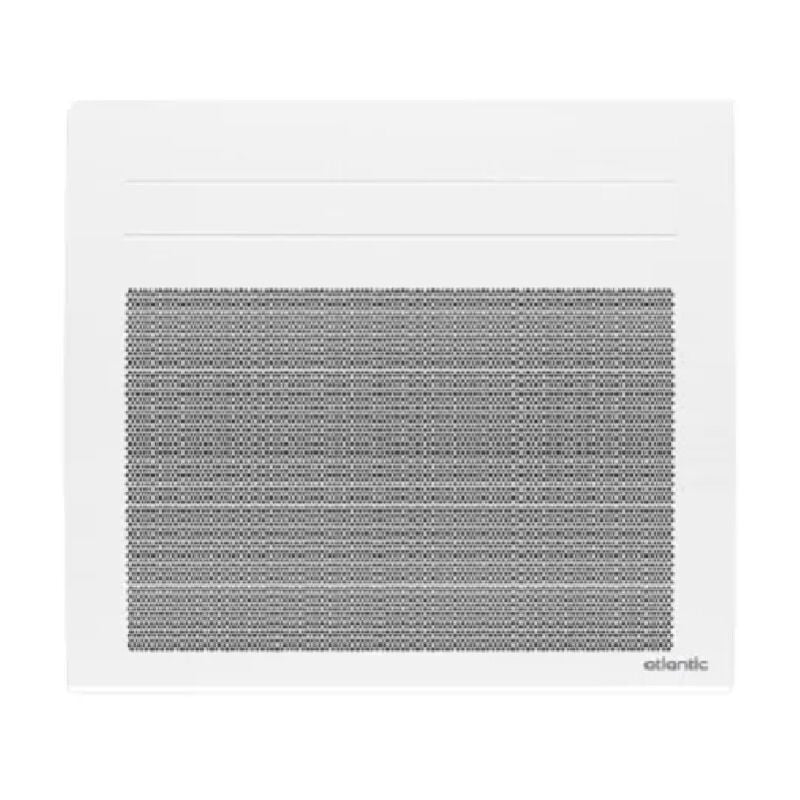 Atlantic - Radiateur électrique rayonnant solius neo horizontal 300 w, boîtier digital programmable, blanc