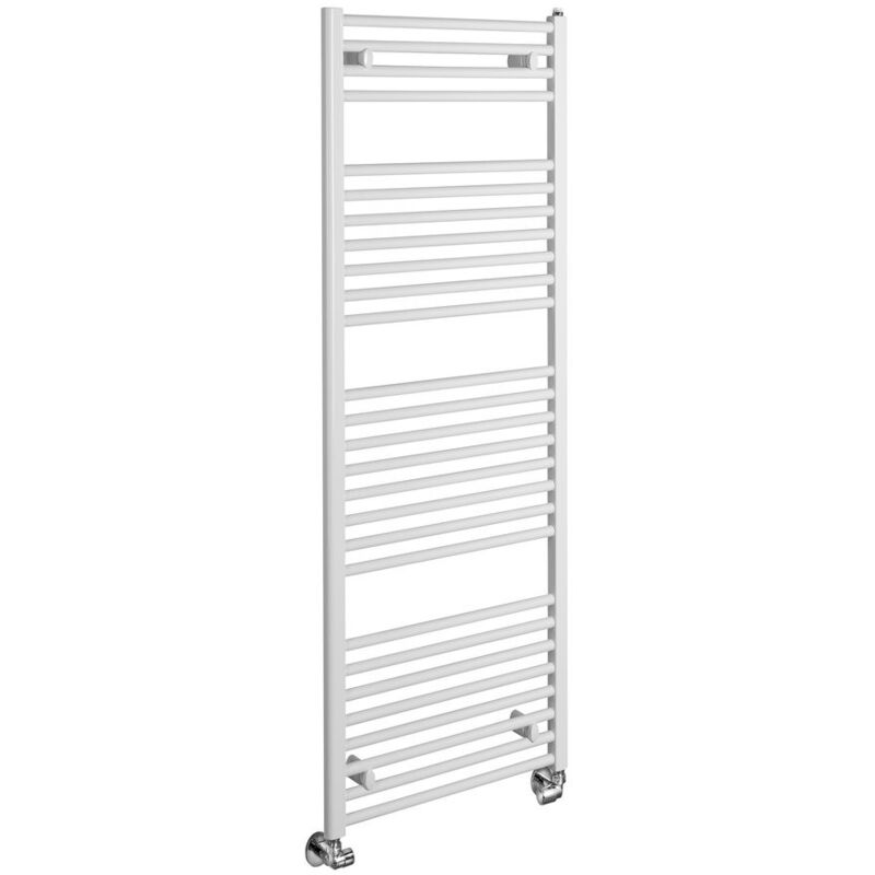 Radiateur salle de bain direct avec connexion latérale 450x1320 mm, blanc