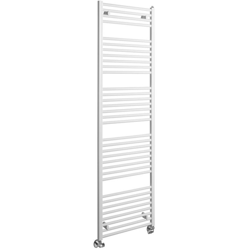 Aqualine - Radiateur salle de bain direct avec connexion latérale 450x1680 mm, blanc