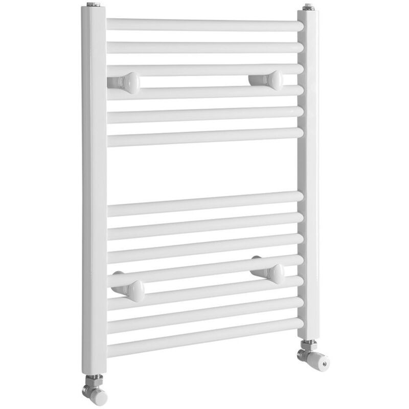 Aqualine - Radiateur salle de bain direct avec connexion latérale 500x640 mm, blanc