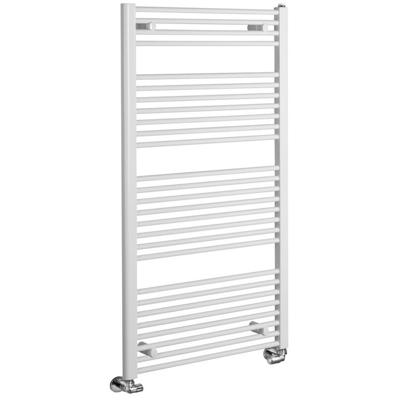 Aqualine - Radiateur salle de bain direct avec raccord latéral 750x1320 mm, blanc