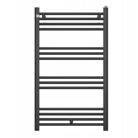 Radiateur Salle de Bain Granitan Puerto 100x60 cm Noir Échelle Chauffante 487W