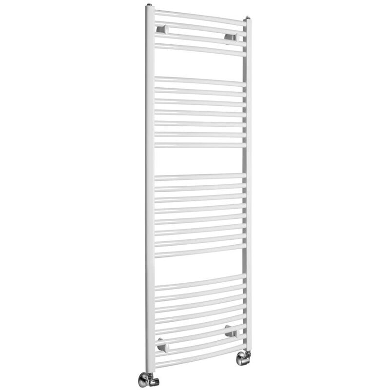 Aqualine - Radiateur salle de bain orbit avec connexion latérale 450x1320 mm, blanc