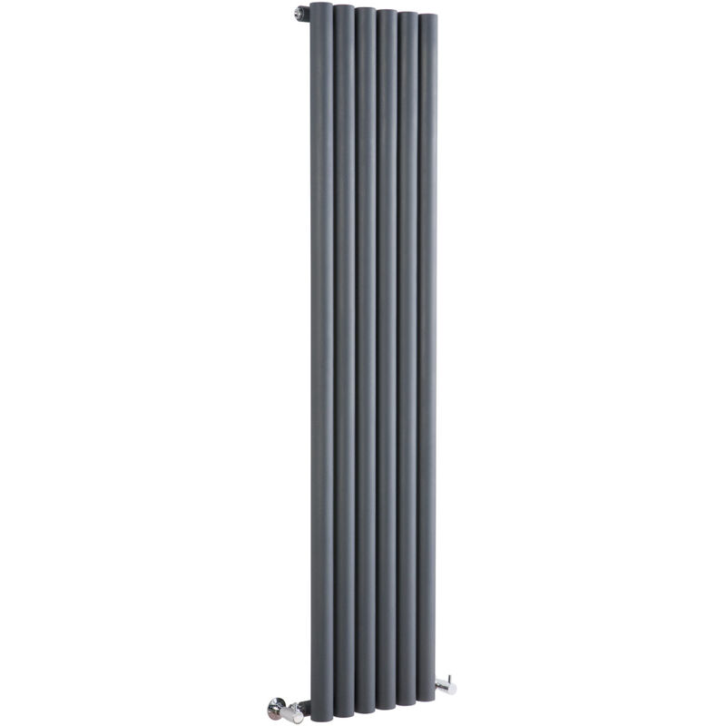 Hudson Reed - Radiateur Design Vertical – Anthracite – 160 x 35.4cm – Savy