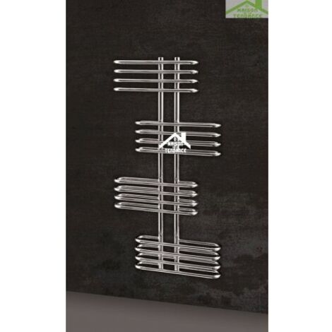 Radiateur sèche-serviette design vertical EDEN 50x120 cm en chrome