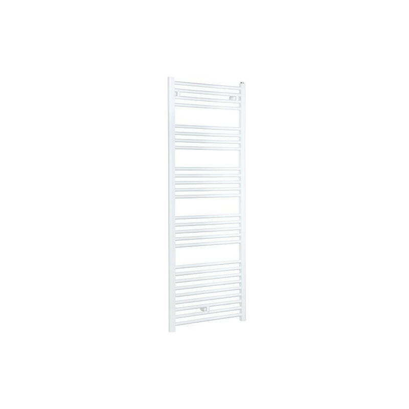 Evenes ® - Radiateur seche-serviette droit Type jessica 795X600 mm couleur blanc ral 9016