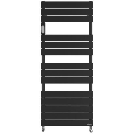 Radiateur sèche-serviettes Adélis eau chaude racc. collecteurs 0684W noir ATLANTIC 863139