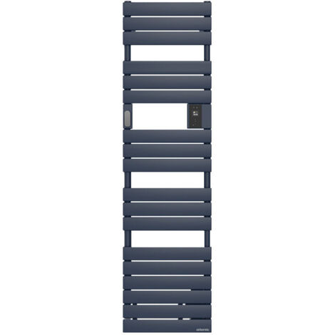 Radiateur sèche-serviettes connecté Adelis digital étroit 1750W Bleu Profond ATLANTIC 861940