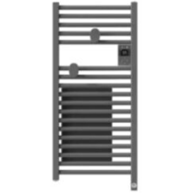 Radiateur sèche-serviettes connecté riva 5 etroit avec soufflerie 1300W menhir Thermor 471650