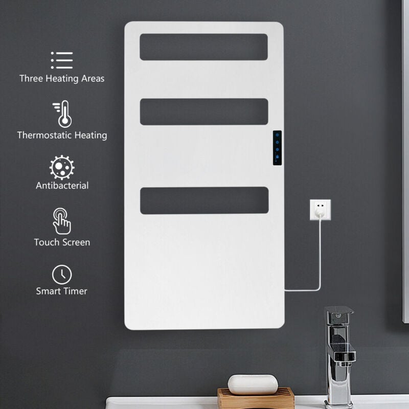 Senderpick - Radiateur sèche-serviettes électrique Chauffe-serviettes
