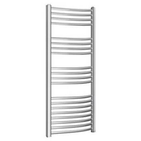 Radiateur sèche-serviettes ligne kalura chrome chrome incurvé h 1500