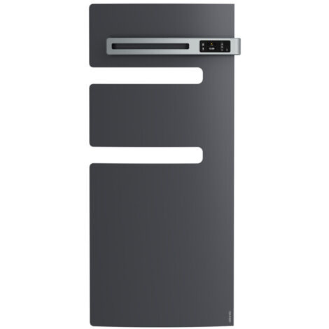 Radiateur sèche-serviettes Serenis mât droite 500W Graphite (850547)