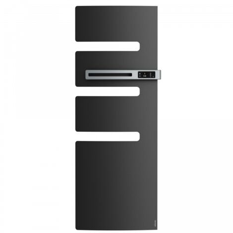 Radiateur sèche-serviettes Serenis mât gauche 750W anthracite ATLANTIC 850572