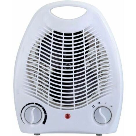 Radiateur soufflant 2000 W Blanc