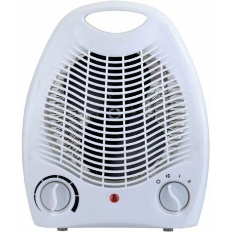 Radiateur soufflant 2000 W Blanc