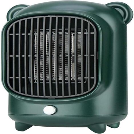 Radiateur Soufflant Céramique - 500 W - Pour Salle De Bain Bureau Chambre - 1 Pièce