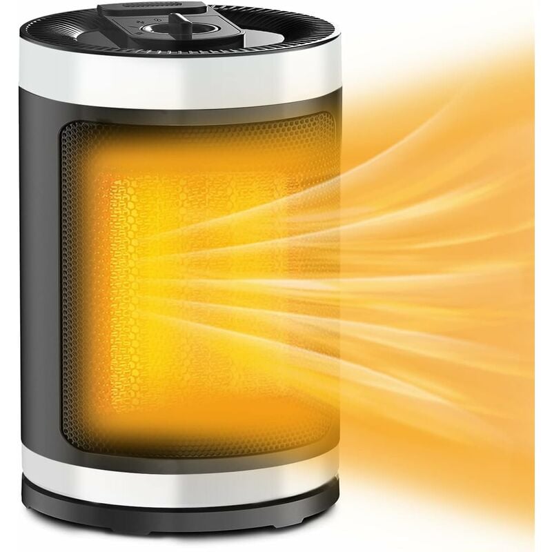 Radiateur soufflant Céramique Radiateur et Ventilateur Soufflant Instant Comfort Aqua Chauffage d'Appoint Salle de Bain Ventilation Chaud Froid 3