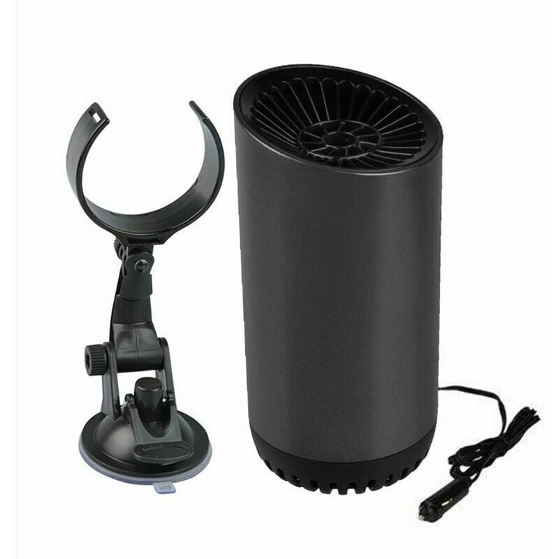 Jusch - Radiateur soufflant Chauffage Voiture Ventilateur,Chauffage De Voiture 2 En 1 Portable Et Refroidisseur, 12 v 150 W,Dégivreur Et Dégivreur
