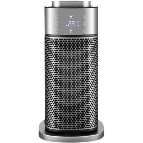 Radiateur Soufflant Électrique PTC, Radiateur soufflant 2000 W, radiateur d'appoint, Oscillation à 90°, Protection Contre Surchauffe & Anti-Basculement,fonction d'humidification