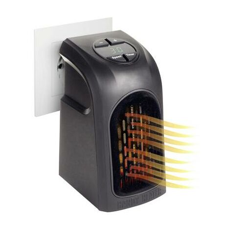 Radiateur soufflant pour prise de courant Livington M13753 M13753 20 m² noir 1 pc(s)