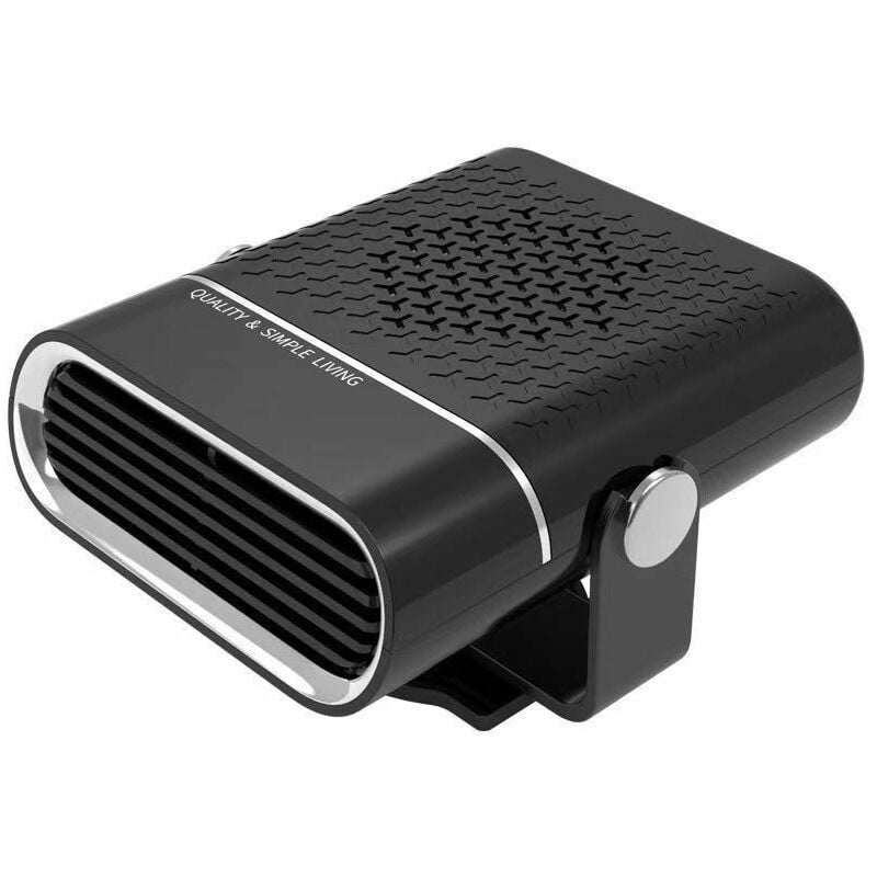 TONCHEAN Radiateur soufflant,Ventilateur de chauffage de voiture 12V, chauffage de dégivrage Portable pour voiture