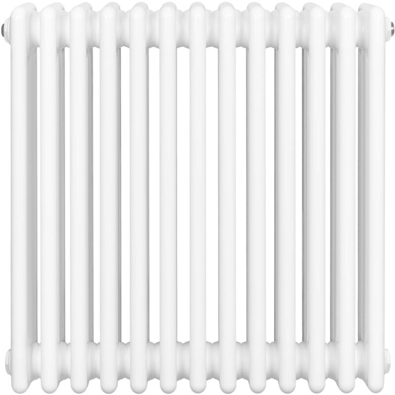 Monstershop Traditional 4 Column Radiator - 600 x 605mm - White