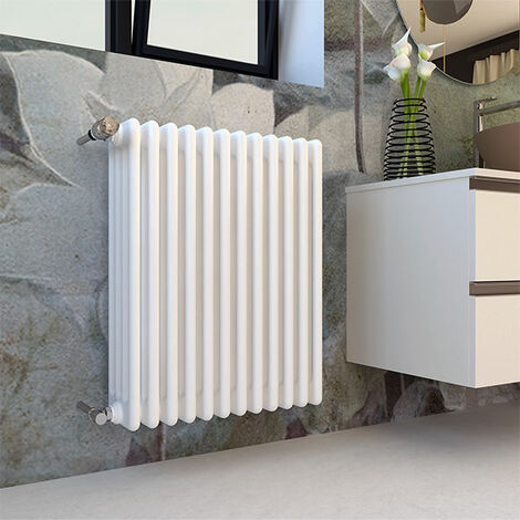 Radiateur tubulaire eau chaude 5 éléments - HxL 742x225mm - 493Watts - 493 Watt - COMBY/4/750/5