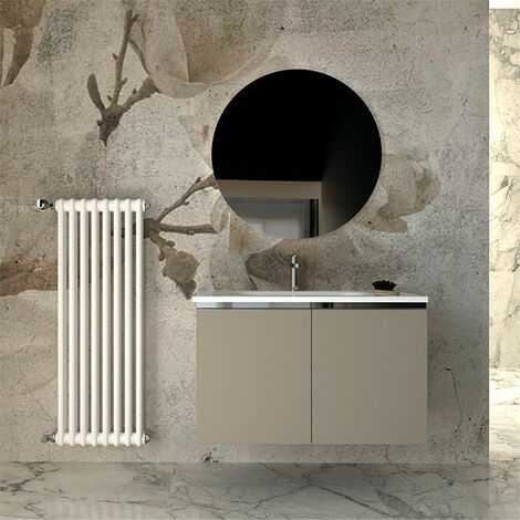 Radiateur tubulaire eau chaude 7 éléments - HxL 992x315mm - 491Watts - 491 Watt - COMBY/2/1000/7