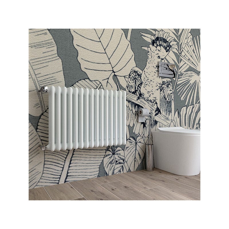 Matisère - Radiateur tubulaire eau chaude - Hauteur 392mm - 2 colonnes - 122 Watt - COMBY/2/400/4