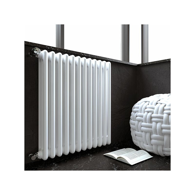 Matisère - Radiateur tubulaire eau chaude - Hauteur 742mm - 3 colonnes - 452,4 Watt - COMBY/3/750/6
