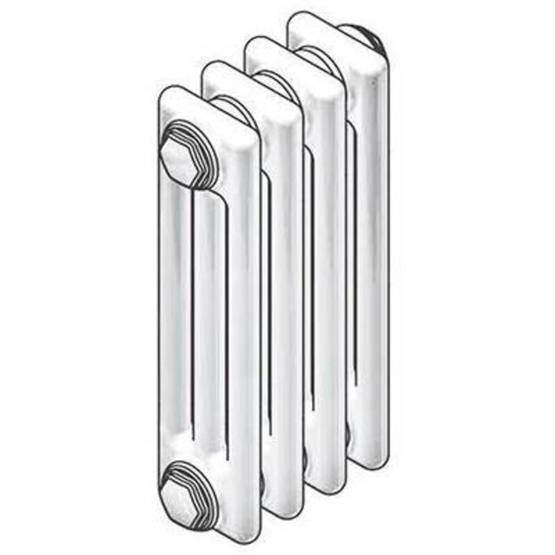 Radiateur tubulaire en acier 3 colonnes Zehnder charleston mod. 3067