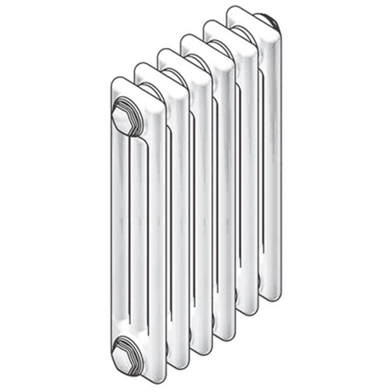 Radiateur tubulaire en acier 3 colonnes Zehnder charleston mod. 3087
