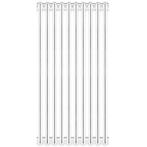 Radiateur tubulaire en acier 4 colonnes 4 éléments