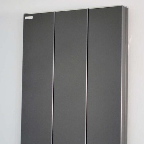 Radiateur Vertical électrique KOLONE 1300W Noir mat - ACOVA TKLB-130-180/F