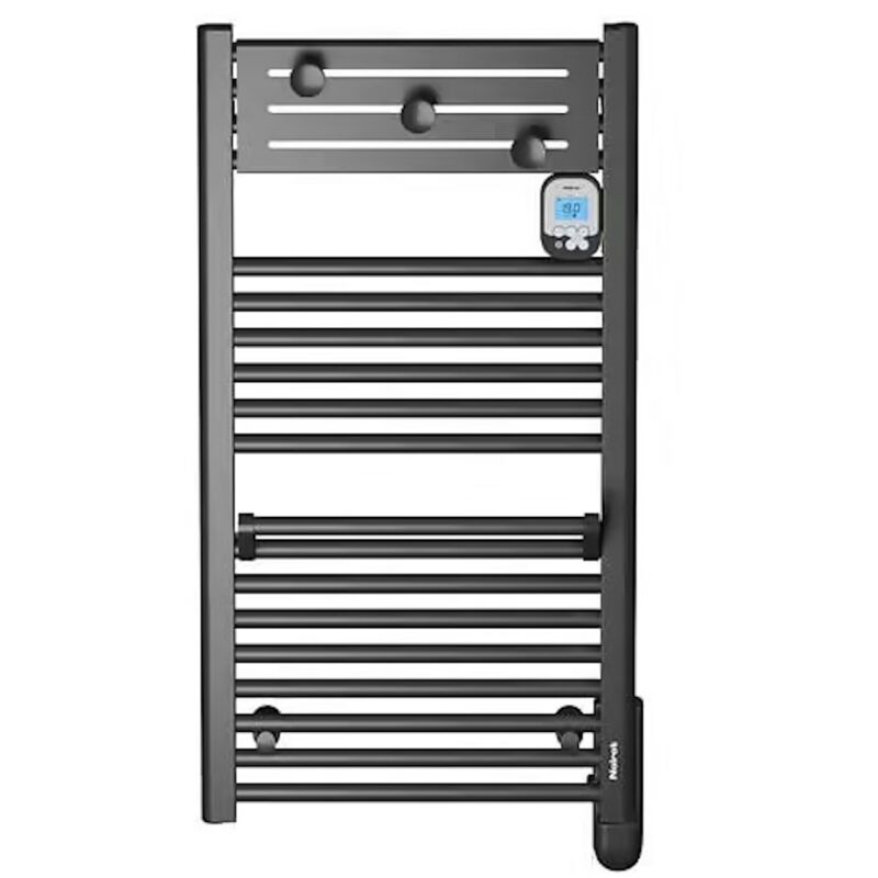 Radiateurs sèche-serviettes à inertie fluide NOIROT Actibain 1500W Noir
