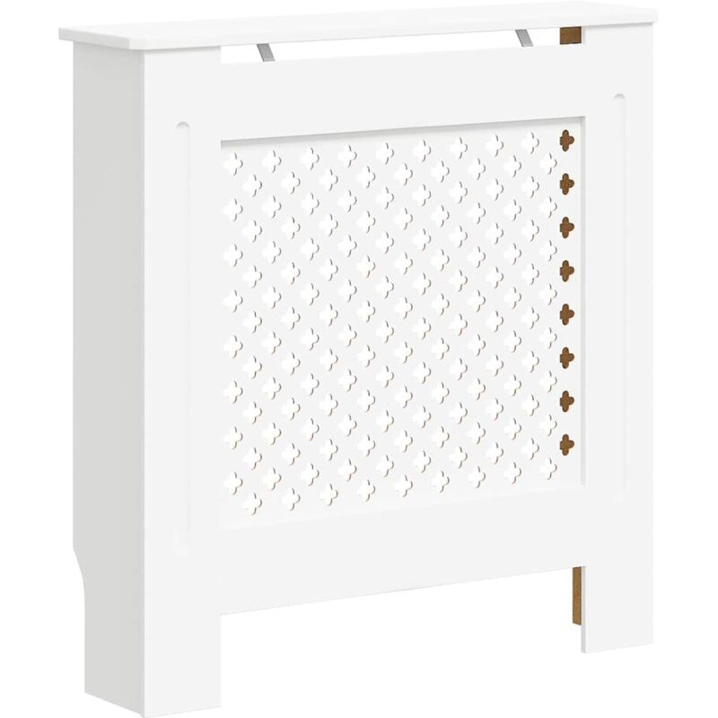 Vidaxl Mdf Radiator Cover White 78 Cm