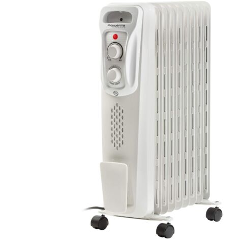 Radiatore 2000w riempito di olio grigio - bu2620f0 - rowenta