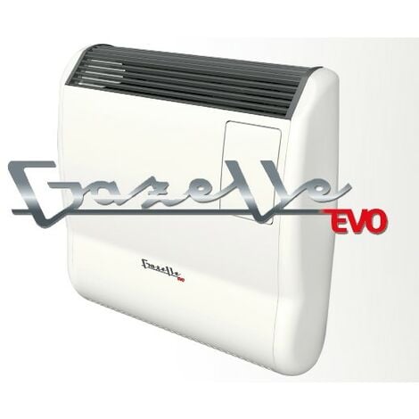 Radiatore a Gas Stufa Convettiva Fondital GAZELLE EVO 5000 Metano da 4,52 kW kit fumi in omaggio