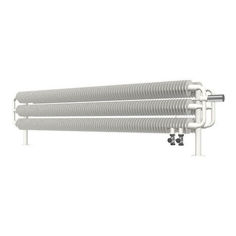Radiatore acqua calda bianco alto 190mm e largo 1940mm - 1420 Watt - RIB190/1940HSDVPB